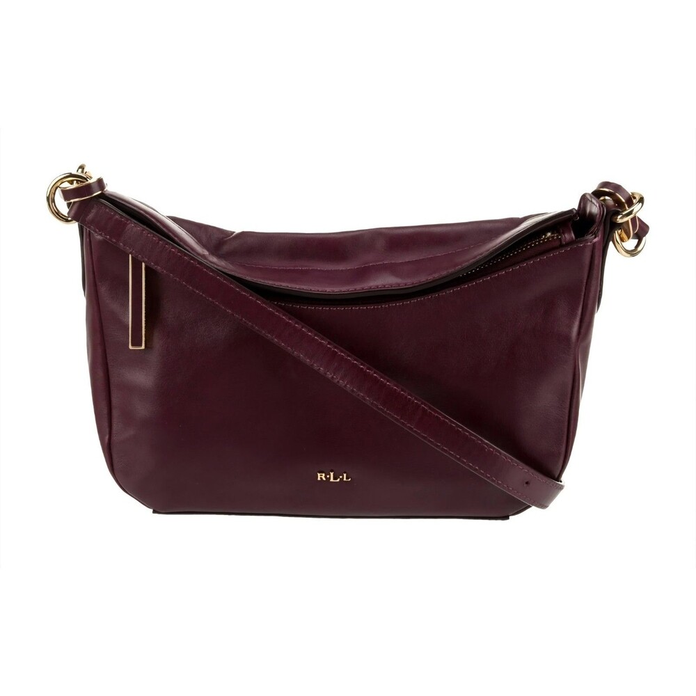 Vintage Lauren Ralph Lauren Womens Shoulder Leather Signature Classic